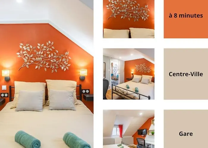 Le Nid D Amiens 2 Pers 8 Min Centre Ville & Gare
